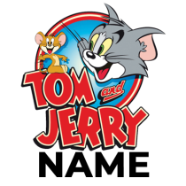 Tom & Jerry logo featuring the iconic cat and mouse duo, suitable for various baby products.\n\nCaption: Bring smiles 