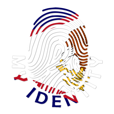 Footprint My Identity American Samoa for baby products, featuring a colorful fingerprint design.\n\nCaption: Celebrate