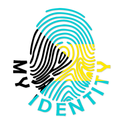 Footprint My Identity Bahamas logo featuring a colorful fingerprint design. \n\nCaption: Explore the unique Footprint 