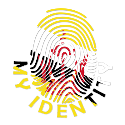 Footprint My Identity Brunei Darussalam logo featuring a colorful fingerprint design.\n\nCaption: Discover the unique 
