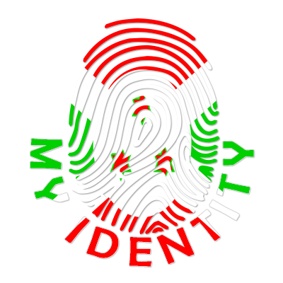 Footprint My Identity Burundi logo featuring a colorful fingerprint design with text, suitable for baby products.\n\nC