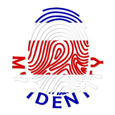 Logo of Footprint My Identity Costa Rica featuring a fingerprint design in the colors of the Costa Rican flag.\n\nCapt