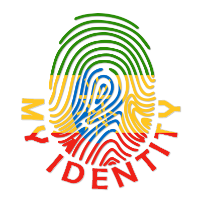 Footprint My Identity Ethiopia logo featuring a colorful fingerprint design, ideal for baby products at pacifier-baby.