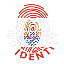 Footprint My Identity French Polynesia logo featuring a colorful fingerprint design.\n\nCaption: Discover the unique c