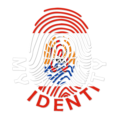 Footprint My Identity French Polynesia logo featuring a colorful fingerprint design.\n\nCaption: Discover the unique c