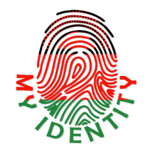 Footprint My Identity Malawi logo featuring a colorful fingerprint design.\n\nCaption: Discover the unique Footprint M