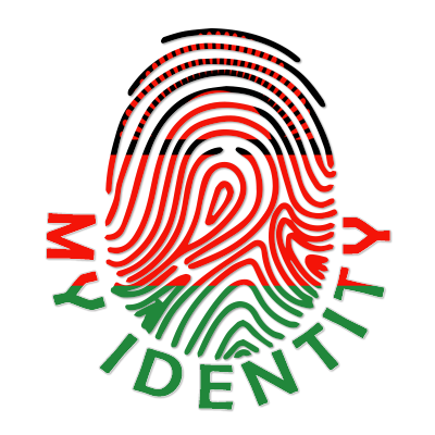 Footprint My Identity Malawi logo featuring a colorful fingerprint design.\n\nCaption: Discover the unique Footprint M