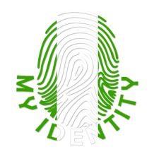 Footprint My Identity Nigeria logo featuring a stylized fingerprint in green and white.\n\nCaption: Discover Footprint