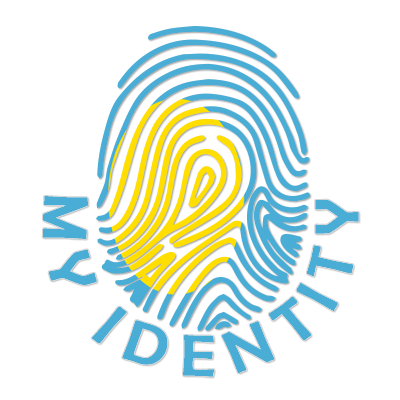 Logo of Footprint My Identity Palau featuring a colorful fingerprint design.\n\nCaption: Explore the unique Footprint 