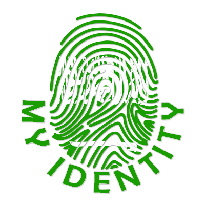 Footprint My Identity logo featuring a fingerprint design in green, symbolizing a unique identity for babies.\n\nCapti