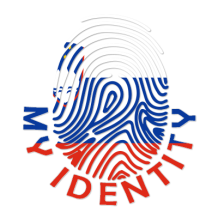 Slovenia-themed baby identity product featuring a fingerprint design.\n\nCaption: Discover the unique Footprint My Ide