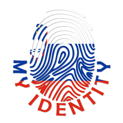 Slovenia-themed baby identity product featuring a fingerprint design.\n\nCaption: Discover the unique Footprint My Ide