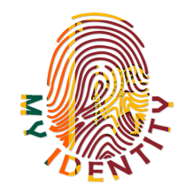 Logo of Footprint My Identity Sri Lanka, featuring a colorful fingerprint and a tiger illustration.\n\nCaption: Discov