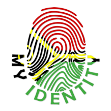 Logo of Footprint My Identity Vanuatu featuring a colorful fingerprint design.\n\nCaption: Discover the unique Footpri