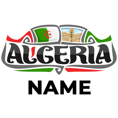 Algeria edition baby product featuring a colorful design inspired by Algerian elements, perfect for toddlers.\n\nCapti