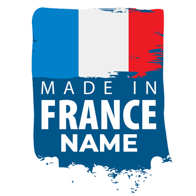 Logo of the \"Made in France edition-1\" product, featuring the French flag colors in a stylish design.\n\nCaption: Di