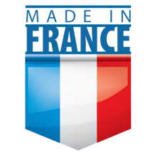 Logo for Made in France model 2, an emblematic symbol representing quality baby products.\n\nCaption: Discover the qua