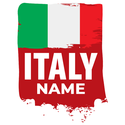 Italy flag pattern design for baby products including pacifiers and accessories.\n\nCaption: Celebrate your little one