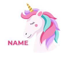 Cute Pink Heart Pony, perfect for baby items like pacifiers, clips, and bodysuits.\n\nCaption: Introducing the adorabl