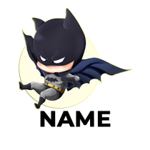 Batman logo edition-1 for baby products including pacifiers and accessories. \n\nCaption: Discover our Batman logo edi