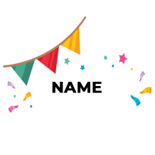 Bright and colorful garland celebrating special moments in your baby\'s life. Perfect for adding charm to any nursery decor.