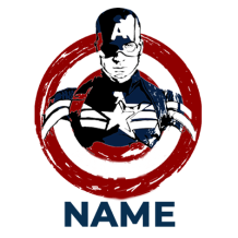 Captain America model-1 baby product featuring a heroic design, perfect for young fans. Available at pacifier-baby.com