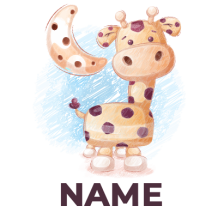 Adorable Funny Animals Cow pattern featuring a cow in a hot air balloon, perfect for baby items.\n\nCaption: Brighten 
