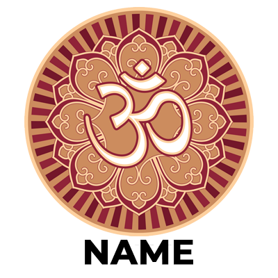 Om aum pacifier design featuring intricate patterns, perfect for baby\'s comfort and style.\n\nCaption: Discover the s