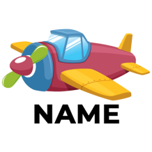 Colorful toy airplane designed for infants, perfect addition to your baby\'s playtime collection.\n\nCaption: Discover