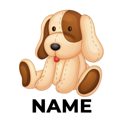Cuddly Toy Puppy, perfect for babies to snuggle and play with.\n\nCaption: Meet our adorable Toy Puppy, a perfect comp
