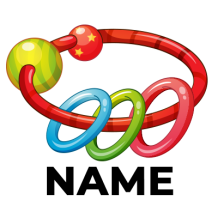 Colorful Toy Rattle with a mix of rings and balls designed to engage and entertain your little one. Perfect for sensory play. \n