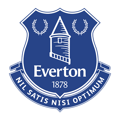 Everton Football Club logo designed for baby products, perfect for young fans.\n\nCaption: Show your little one\'s tea