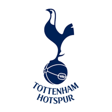Tottenham Hotspur Football Club logo suitable for baby products like pacifiers, clothes, and accessories.\n\nCaption: 