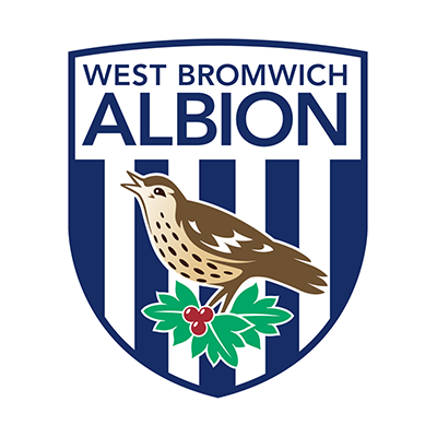 West Bromwich Albion Football Club logo, ideal for baby items like bodysuits and bibs.\n\nCaption: Celebrate your litt