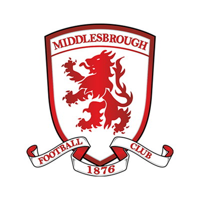 Middlesbrough Football Club logo on a baby product suitable for fans, perfect for bodysuits and accessories.\n\nCaptio