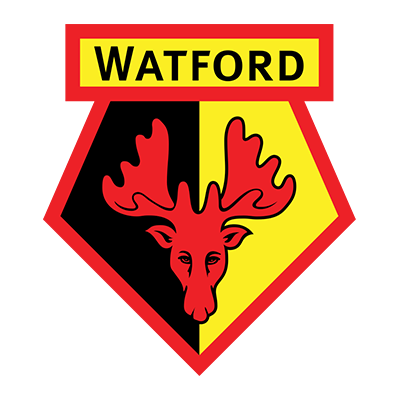 Watford Football Club logo on a baby bodysuit, perfect for young fans.\n\nCaption: Dress your little one in team spiri