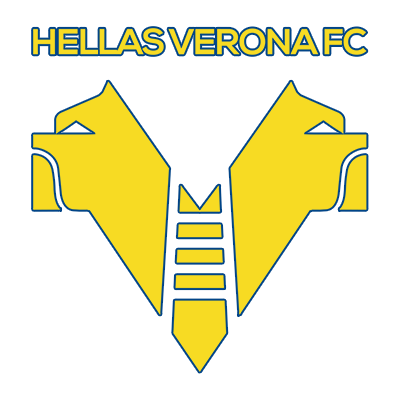 Hellas Verona Football Club logo for baby products like bodysuits and bibs.\n\nCaption: Dress your little one in style