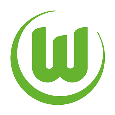 VfL Wolfsburg baby product logo, suitable for apparel and accessories like bodysuits and pacifiers.\n\nCaption: Discov