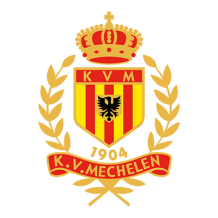 This is the Yellow Red KV Malines logo, perfect for sporty baby items and accessories. Show your team spirit with every little o