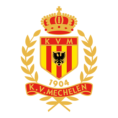 This is the Yellow Red KV Malines logo, perfect for sporty baby items and accessories. Show your team spirit with every little o