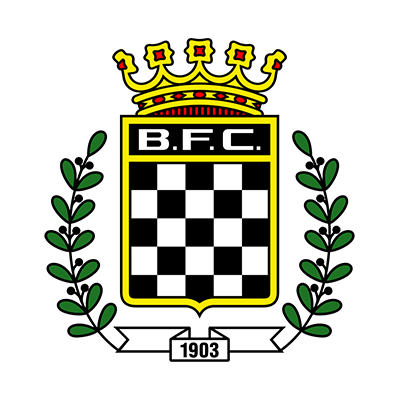 Boavista Futebol Clube logo with a crown, perfect for baby clothing and accessories on pacifier-baby.com.\n\nCaption: 