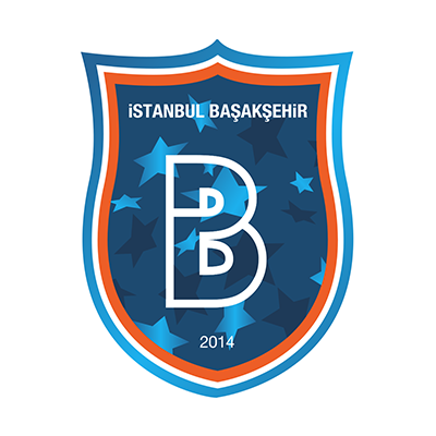 Logo of Istanbul Başakşehir FK, suitable for baby items like bibs and booties at pacifier-baby.com. \n\nCaption: Explo