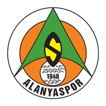 Alanyaspor logo designed for baby items, ideal for pacifiers, clips, bodysuits, and more.\n\nCaption: Discover the pla