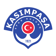 Kasımpaşa Spor Kulübü logo, suitable for baby products like bodysuits and pacifiers at pacifier-baby.com. \n\nCaption: