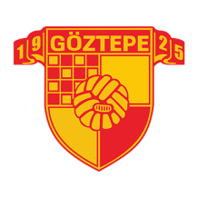 Göztepe Spor Kulübü logo featured on a baby pacifier, perfect for little fans.\n\nCaption: Show off team spirit with t