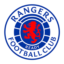 Rangers Football Club logo, perfect for baby items like bodysuits, bibs, and pacifiers. \n\nCaption: Show your little 