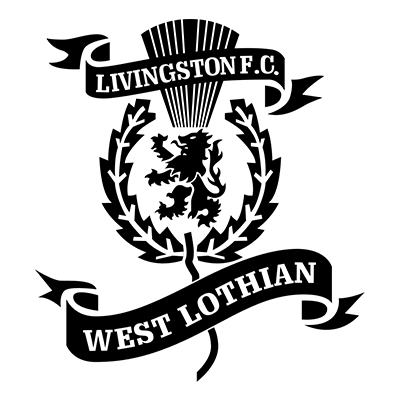 Livingston Football Club logo, perfect for baby items like bodysuits, bibs, and hats at pacifier-baby.com.\n\nCaption: