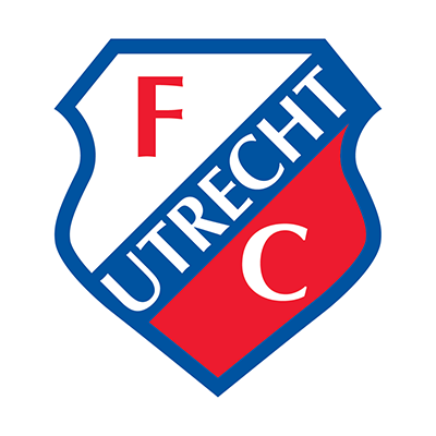 Football Club Utrecht logo, perfect for baby items like pacifiers, bodysuits, and bibs at pacifier-baby.com.\n\nCaptio