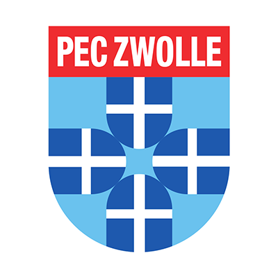 PEC Zwolle logo, perfect for baby items like pacifiers and bodysuits.\n\nCaption: Celebrate team spirit with the PEC Z