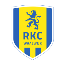 RKC Waalwijk logo featuring a lion, ideal for baby products like pacifiers, bodysuits, and bibs.\n\nCaption: Discover 